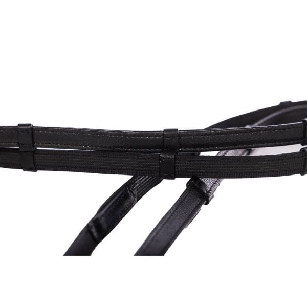 Eques lederen teugels met grip en stops Eques lederen teugels met grip en stops