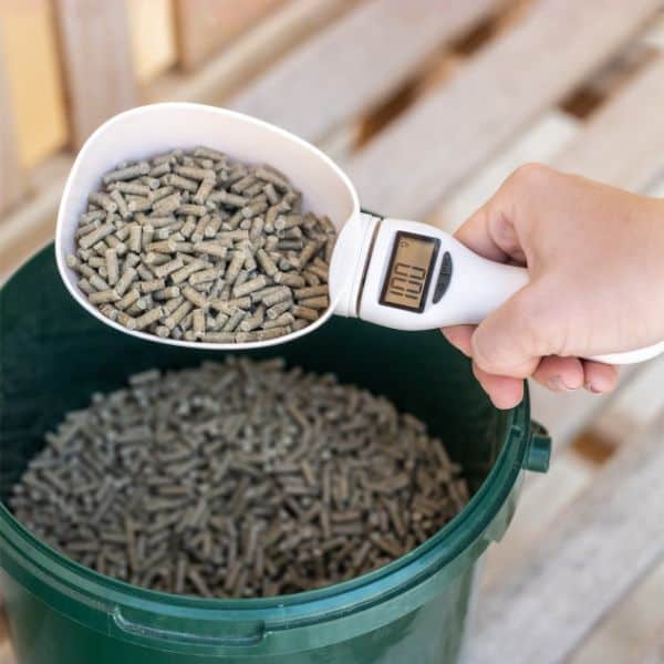 Digitale voerschep Digitale voerschep