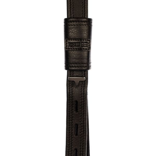 Eques webbers leer detail Eques webbers leer detail