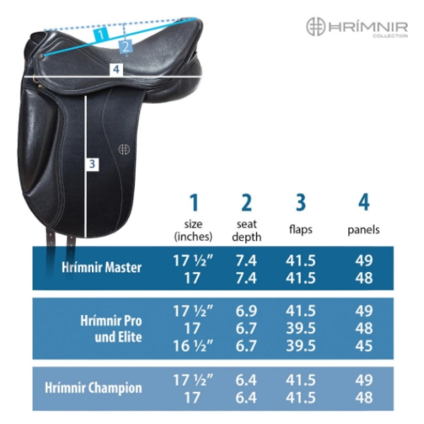 Hrimnir Elite IJslander zadel Hrimnir Elite IJslander zadel
