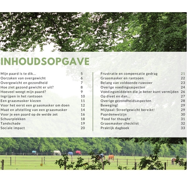 Jouw paard op dieet met een graasmasker Jouw paard op dieet met een graasmasker
