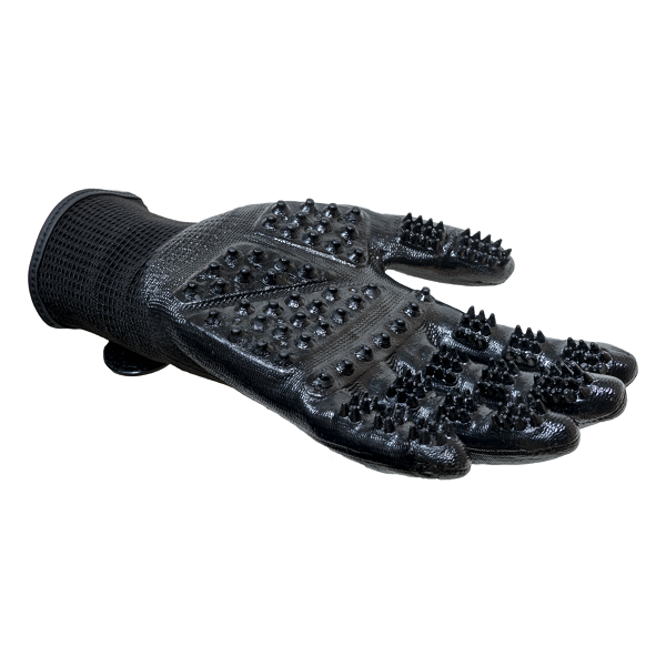 Karlslund grooming handschoen binnenzijde Karlslund grooming handschoen binnenzijde