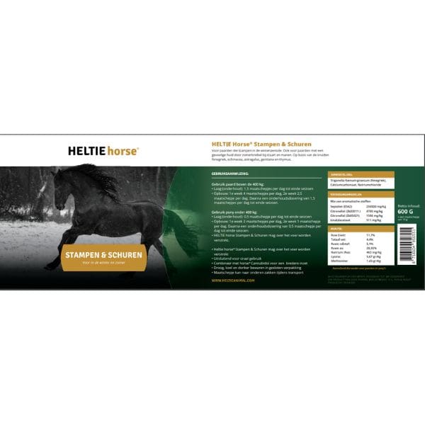 HELTIE Horse Stampen en Schuren HELTIE Horse Stampen en Schuren