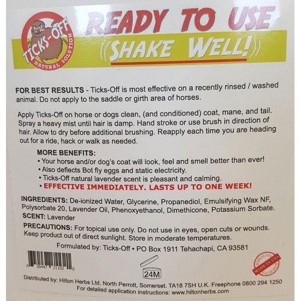 Ticks off tekenspray Ticks off tekenspray