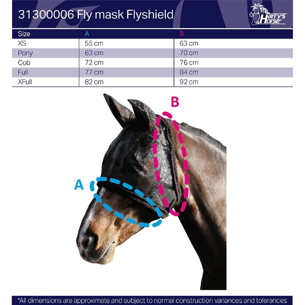 Vliegenmasker Flyshield Vliegenmasker Flyshield