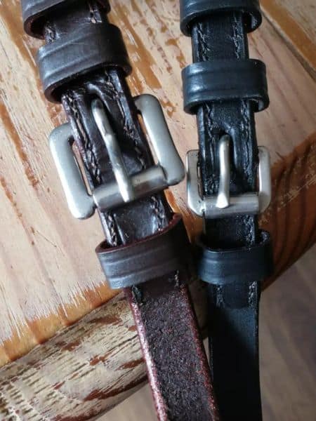 Prydi leren teugel (2) Prydi leren teugel